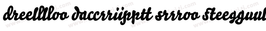 Bello Script Pro Regular字体转换